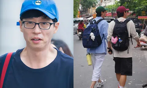 'MC quốc dân' Yoo Jae Suk và dàn sao Hàn ăn phở, dạo phố Hà Nội